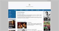 Desktop Screenshot of candombe.com.uy