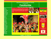 Tablet Screenshot of candombe.info