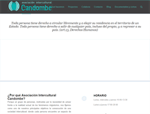 Tablet Screenshot of candombe.org.es